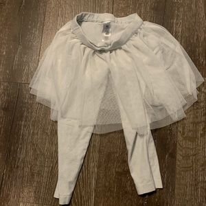 COPY - 🌹White OshKosh tutu leggings 4T